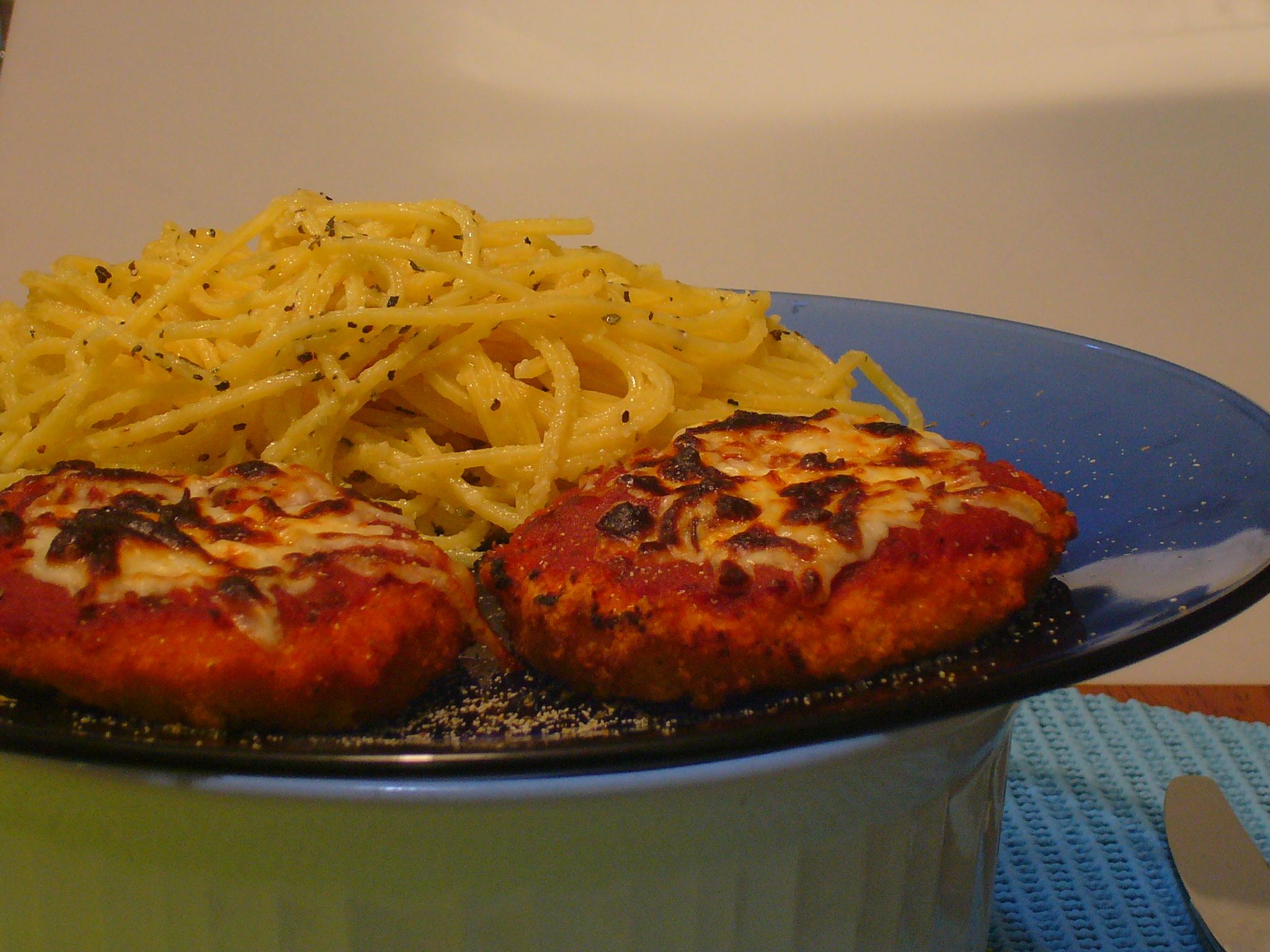 [Collegiate Meals] Pseudo Chicken Parmesan