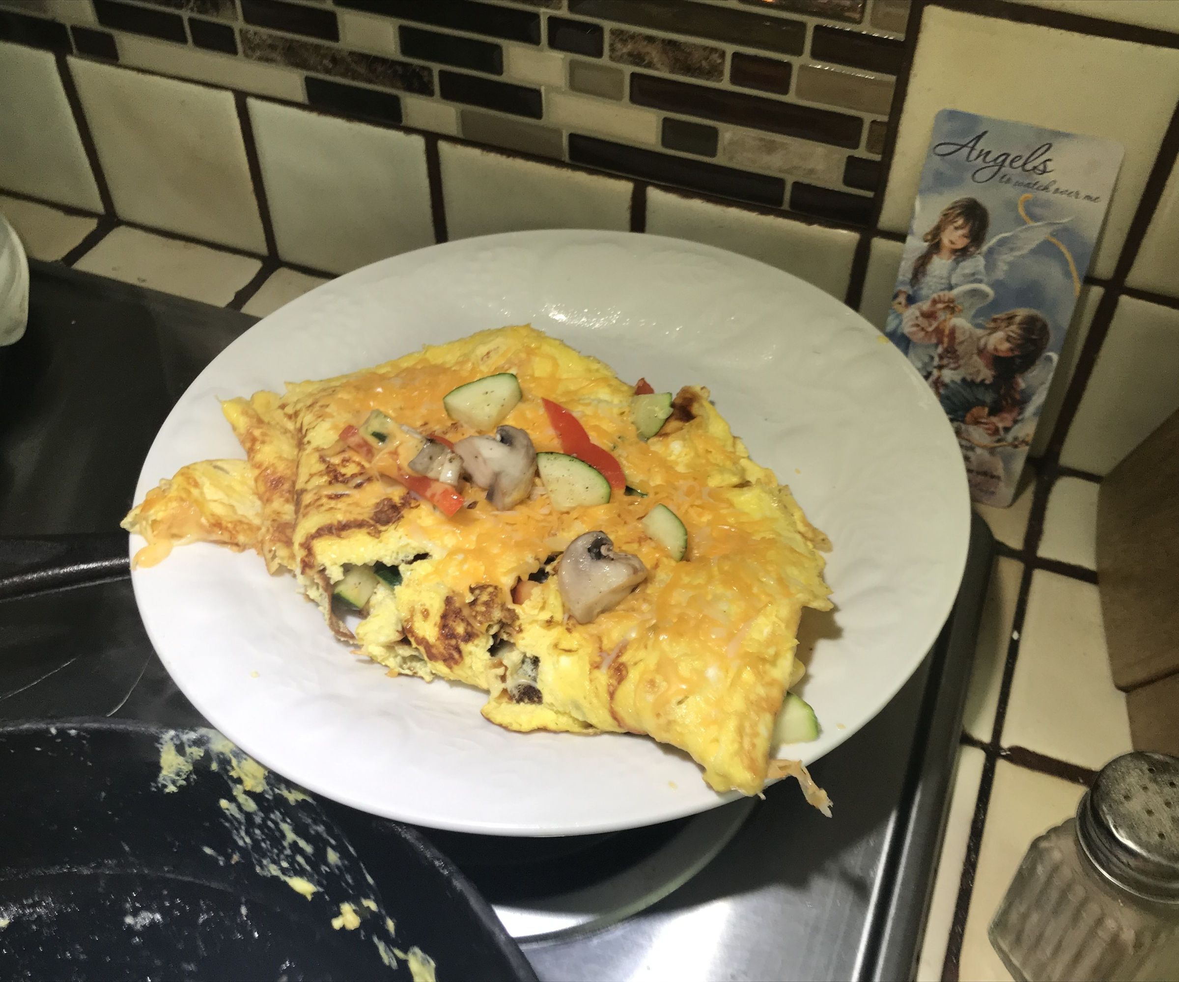 Veggie Omelette #HMS2020, 