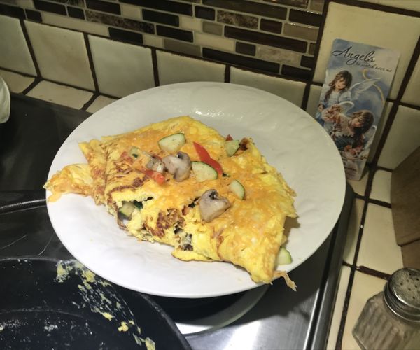 Veggie Omelette #HMS2020,