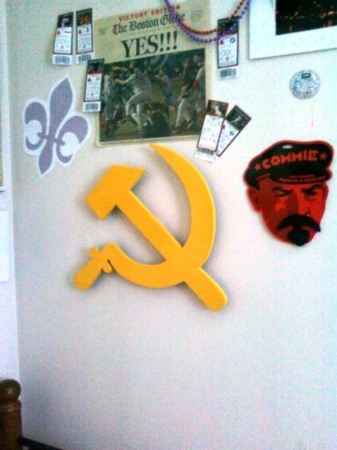 Hammer and Sickle Wall Plaque