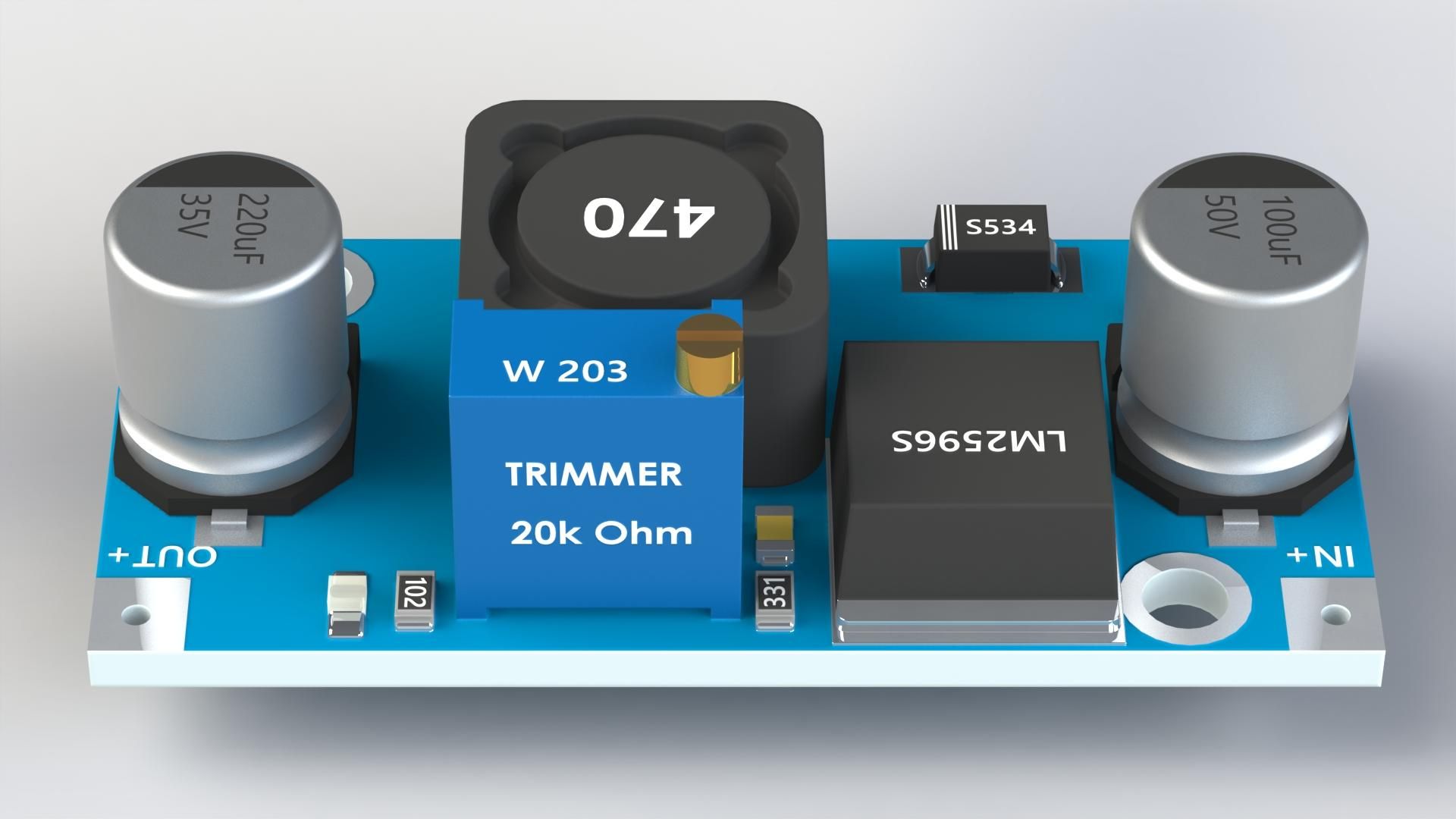 How to Use DC to DC Buck Converter LM2596 8 Steps Instructables