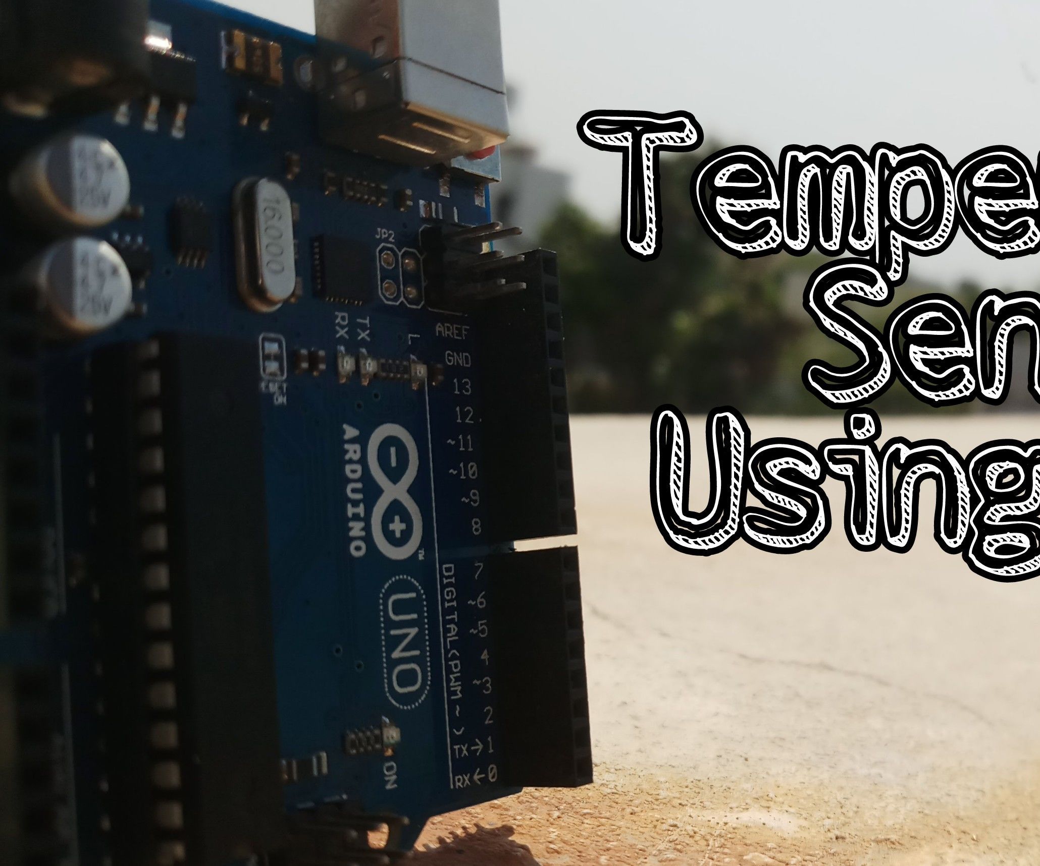 DIY Temperature Sensor Using Arduino and LM 35 Simple 