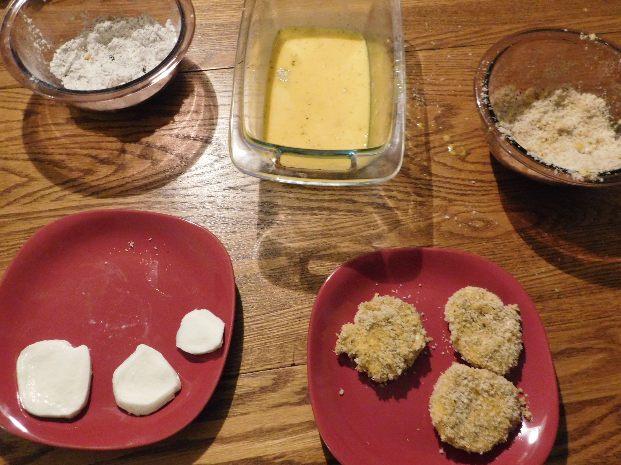 Coconutfried Mozzarella Discs, From Scratch 7 Steps (with Pictures