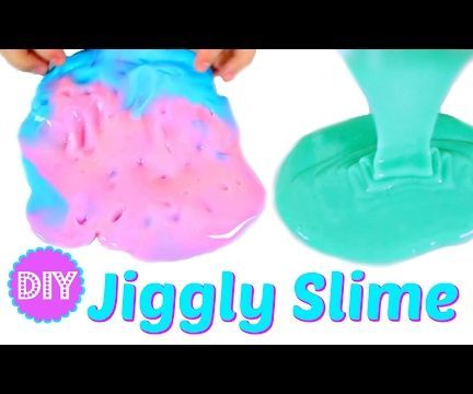 DIY JIGGLY SLIME!  NO BORAX NEEDED!