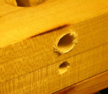 Pocket Key Screw Hole