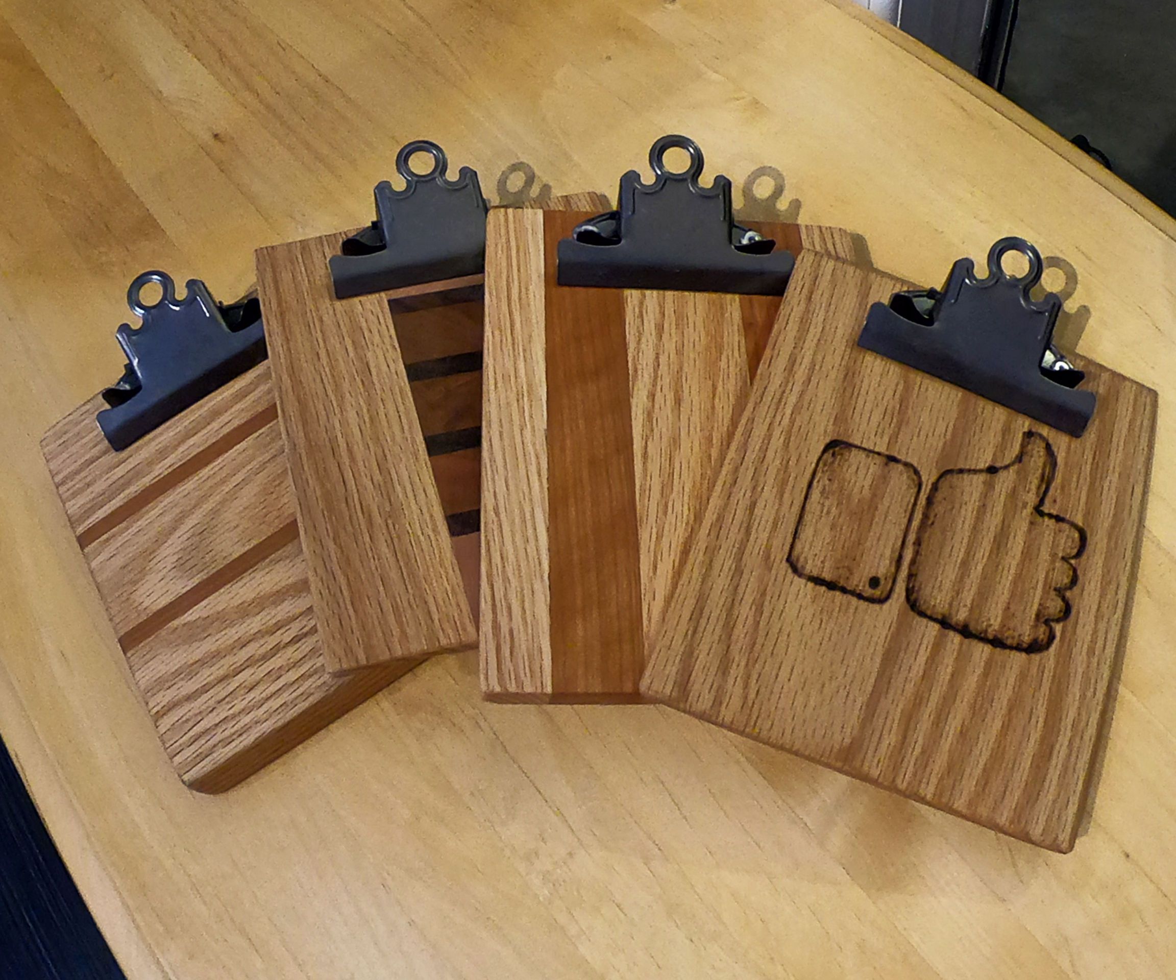 Scrap Wood Mini Clipboards