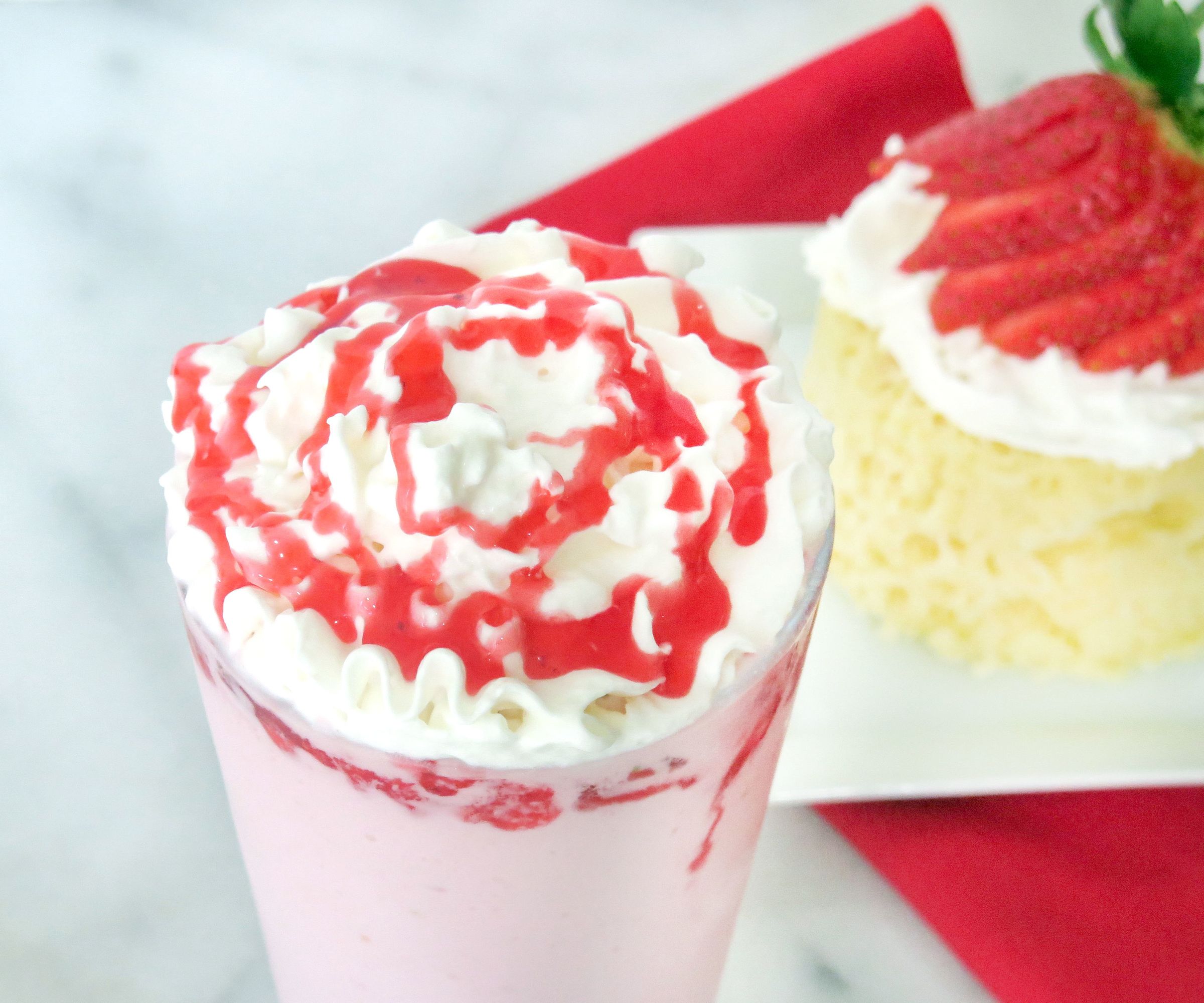 Strawberry Shortcake Frappuccino Recipe