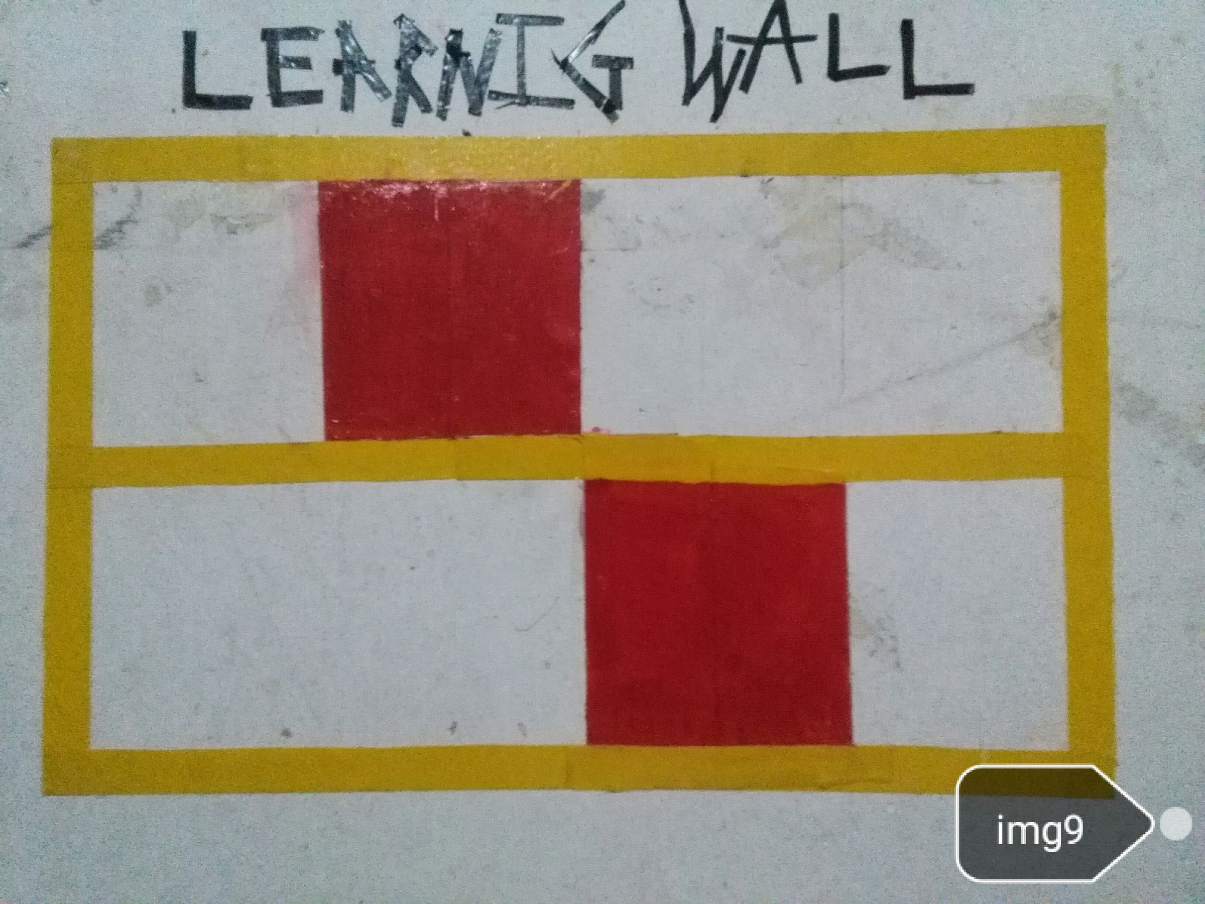 Learning Wall With Tape : 4 Steps - Instructables