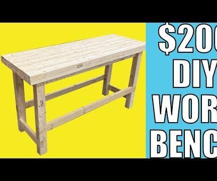 DIY Heavy Duty Workbench