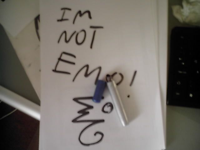 home made custom marker pen and ink