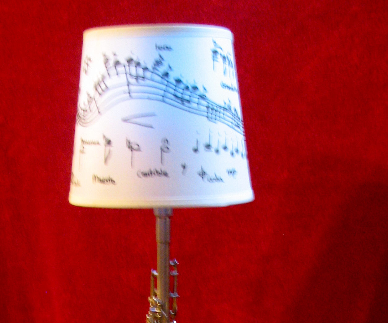 Blues Clarinet Lamp