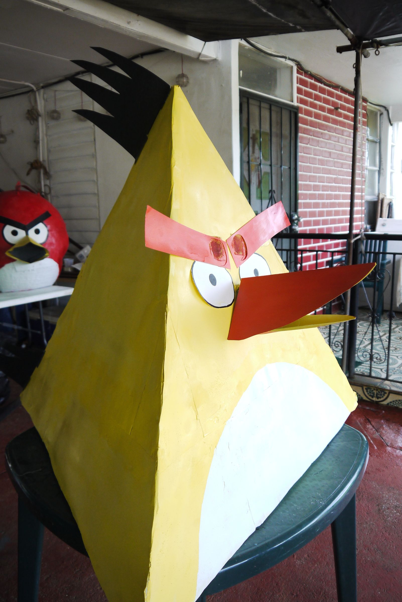 Paper Mache Angry Birds Costume! Instructables