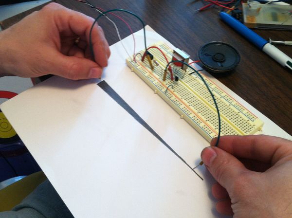 Make Music With Electronics and Drawing