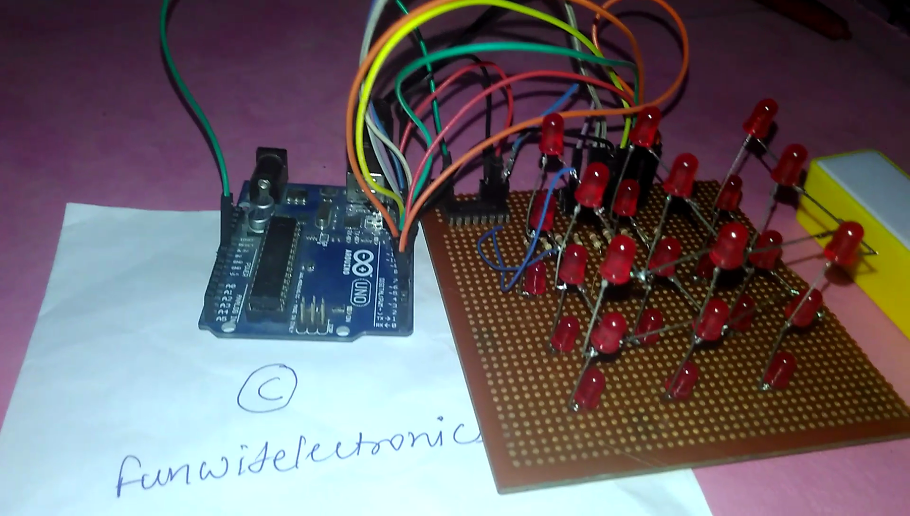 LED Cube Using Arduino - Instructables