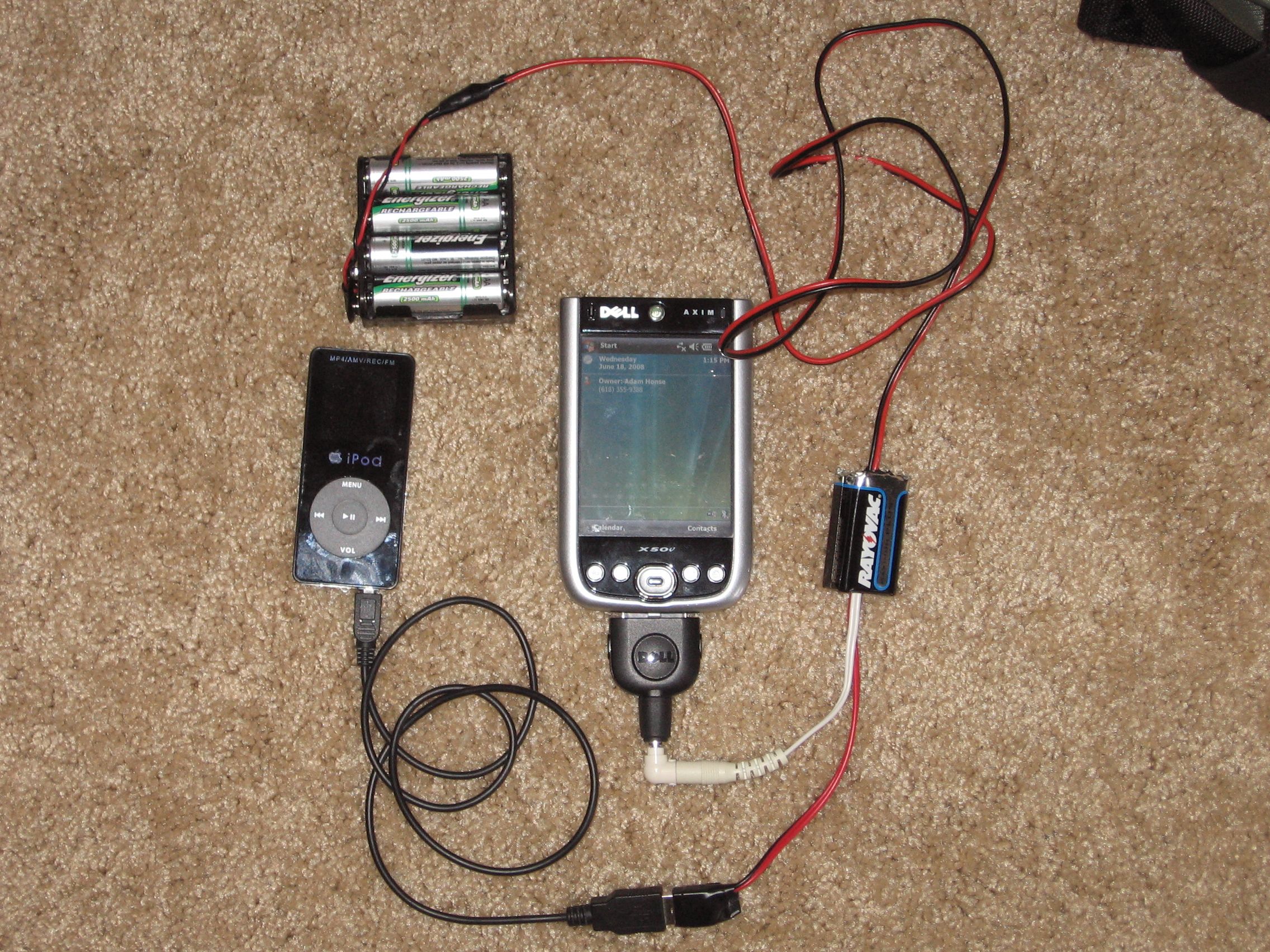 Ultimate Portable Power Source: Axim, PSP, and USB All-in-one Charger