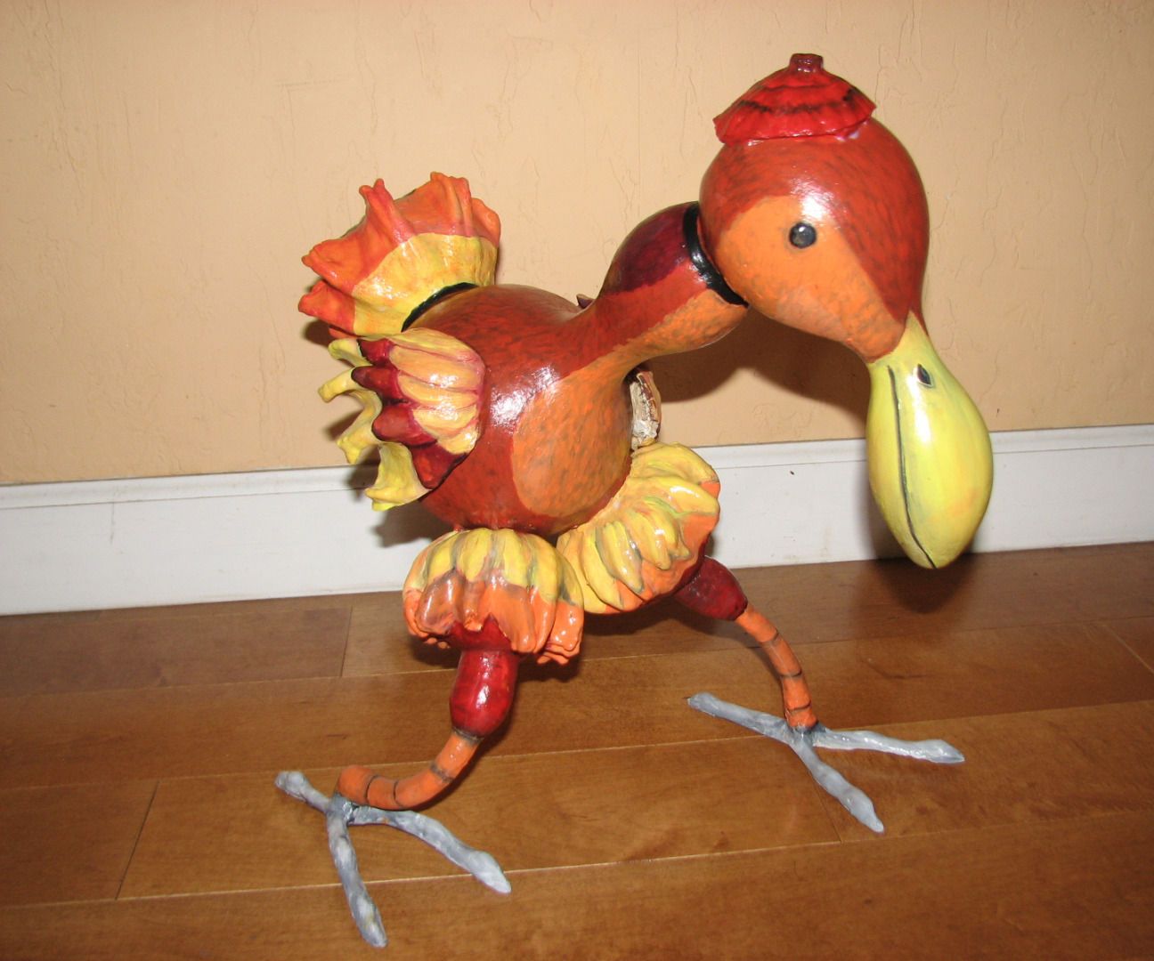 Crazy Gourd Bird