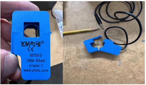 30 A. Clip-on Ammeter Circuit for Arduino