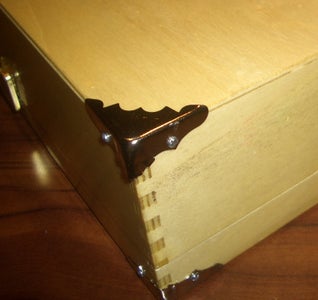 Adding the Box Hardware (box Corners)
