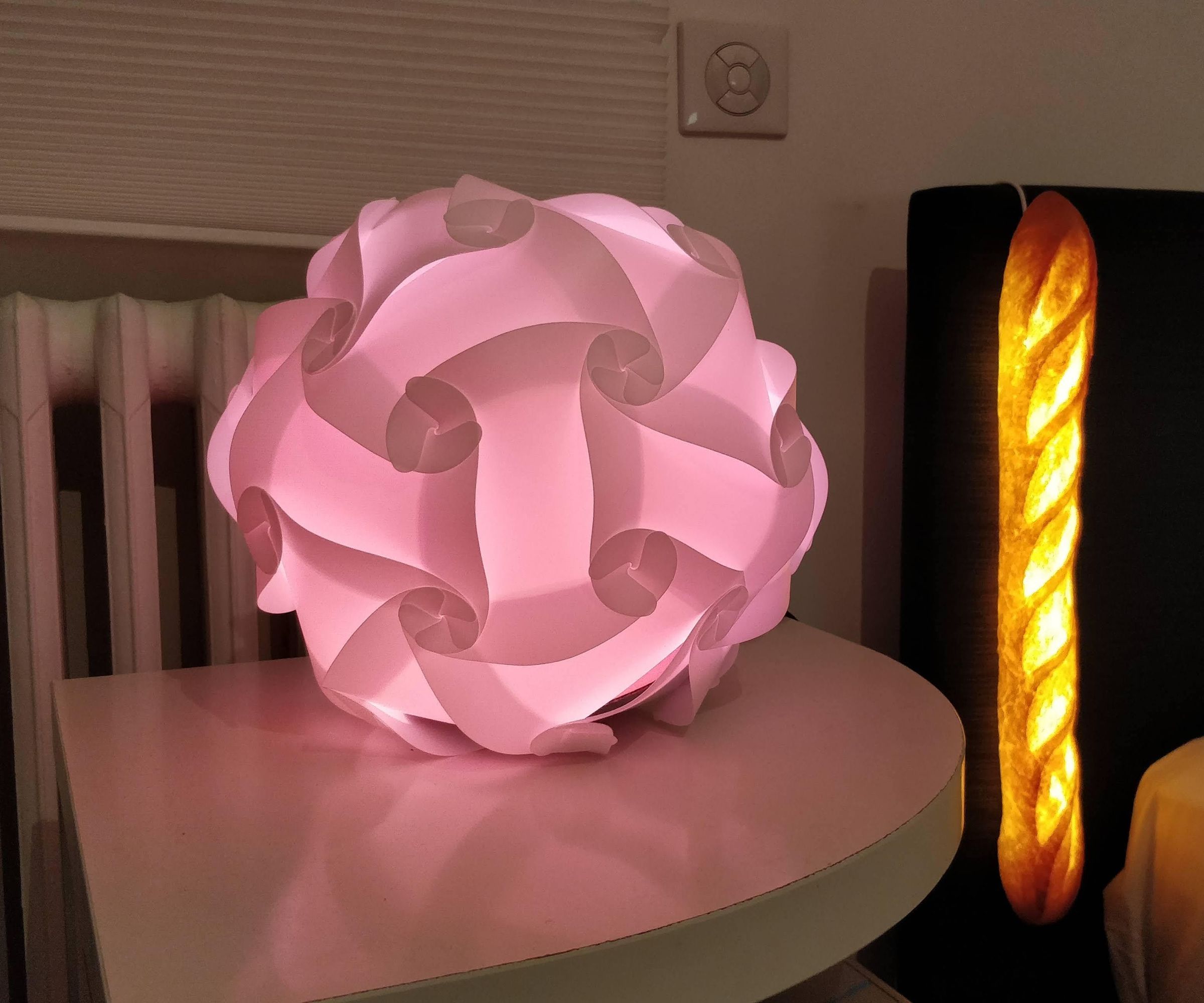 WebApp Puzzle LED Lamp With ESP32