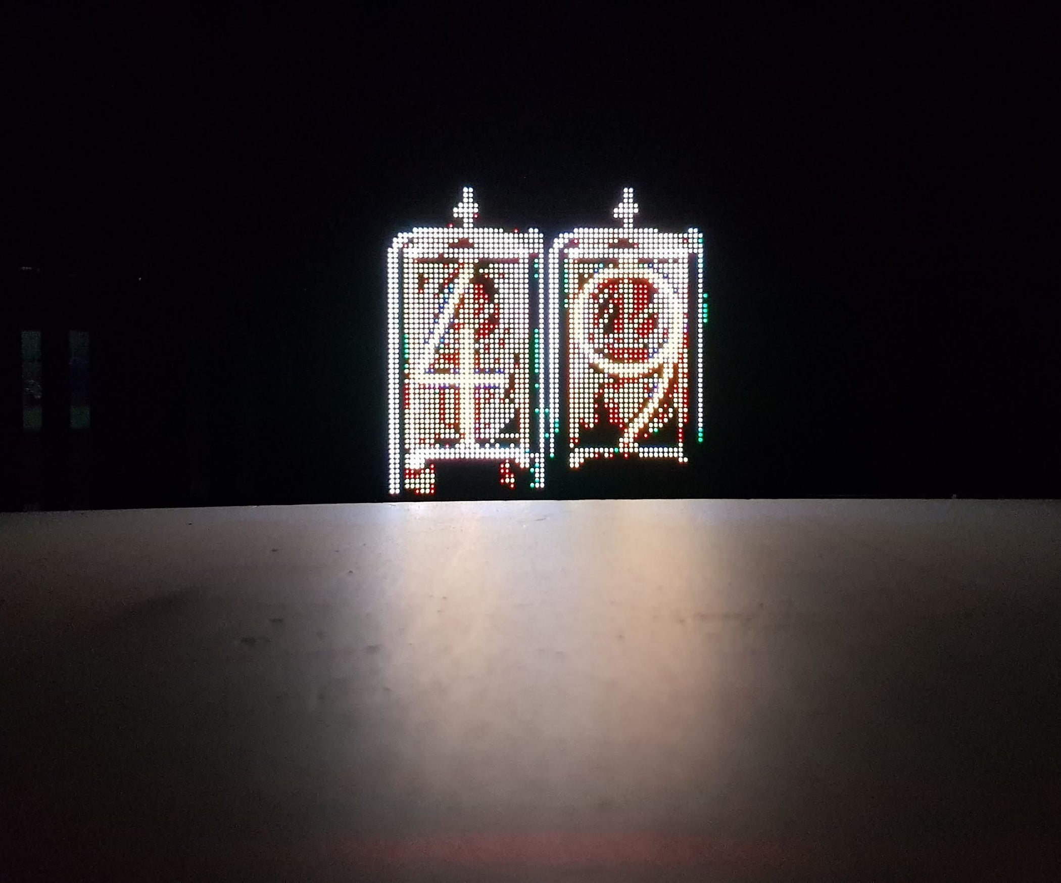 VIRTUAL NIXIE CLOCK ON LED MATRIX 64X64 : 5 Steps (with Pictures ...