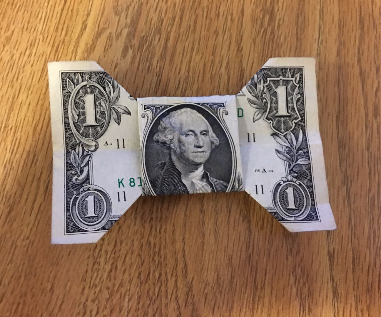 How to Make a Dollar Bow Tie