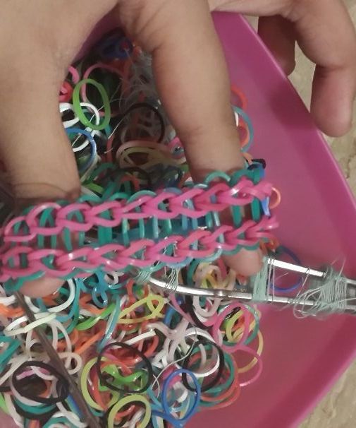 Railroad Bracelet on Two Forks (Easy)