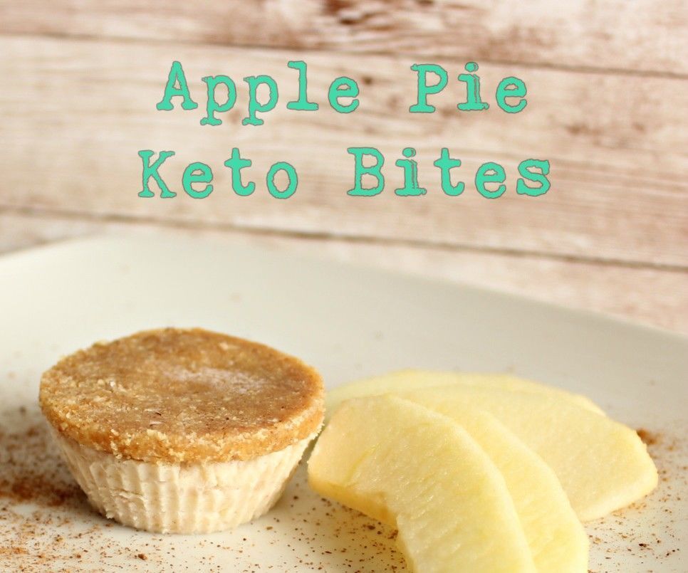 Apple Pie Keto Bite