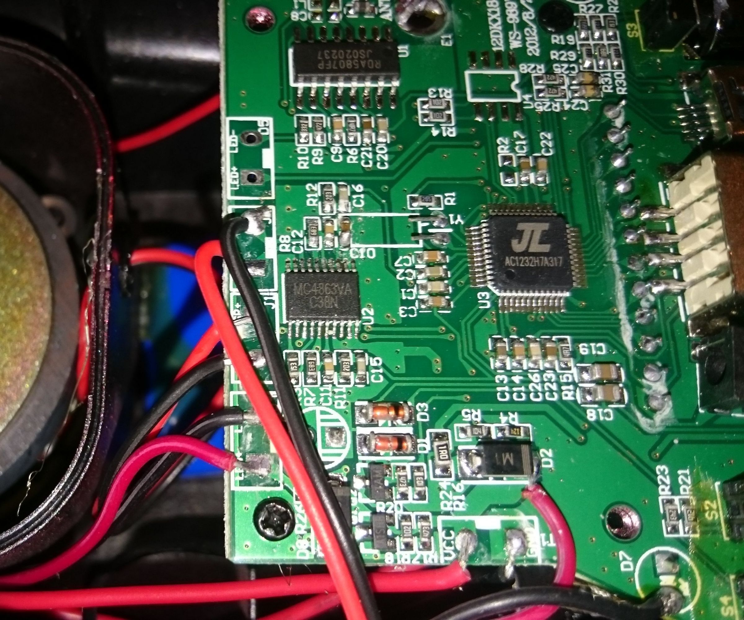 Hack Digital Radio, Replace the Volume Control