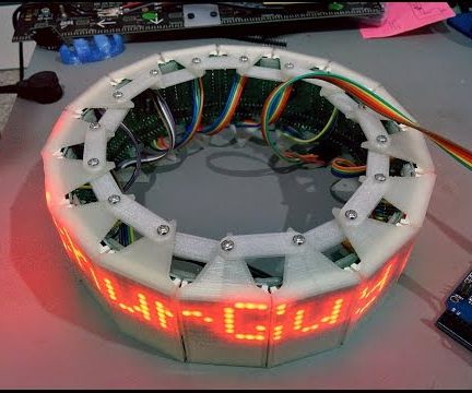 Circular LED Display