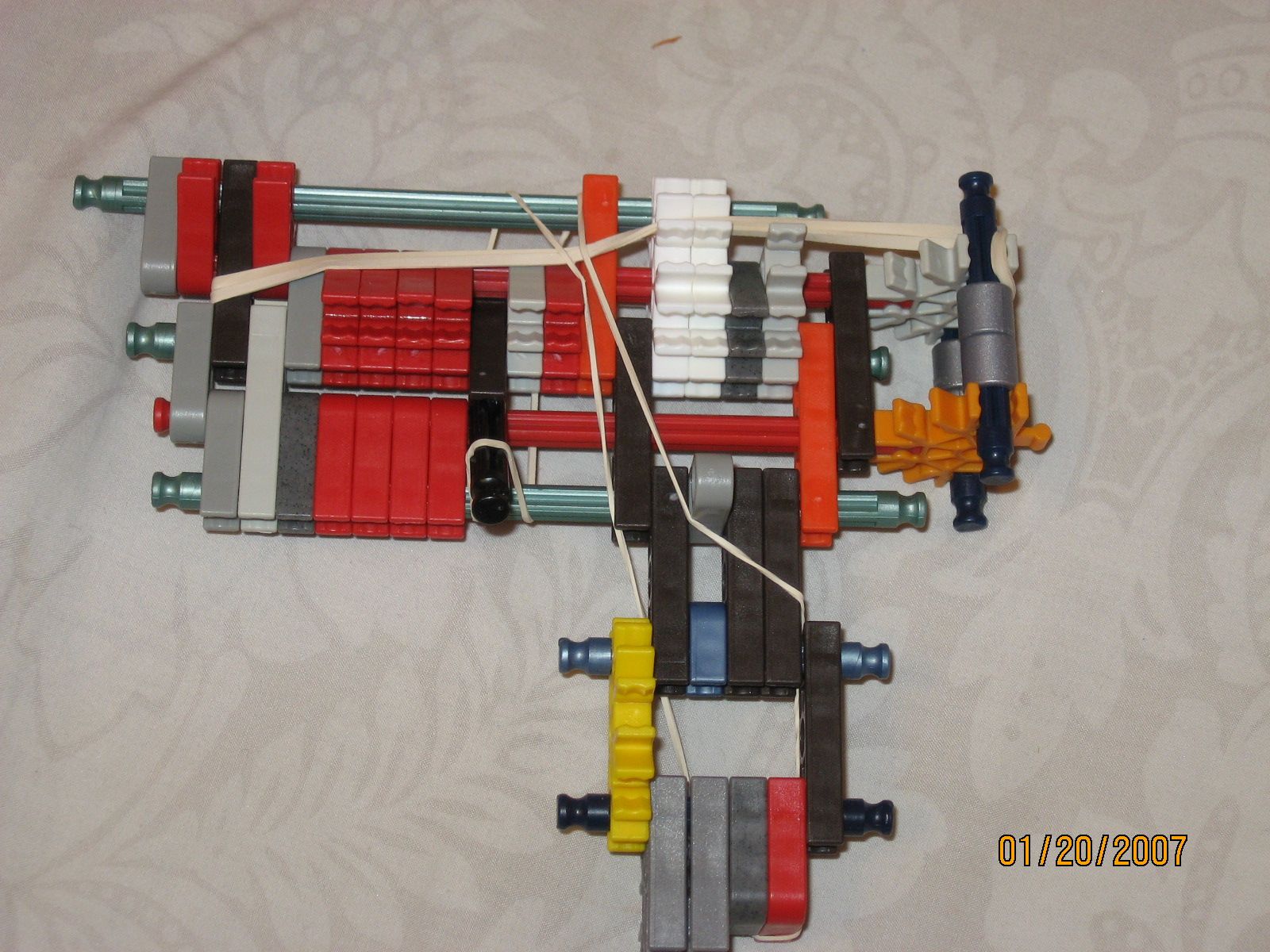 Double Barrel Knex Pistol