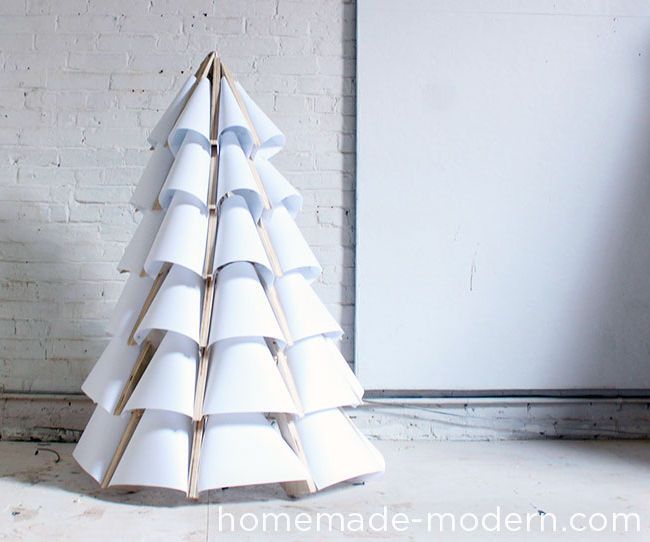 HomeMade Modern DIY Xmas Tree