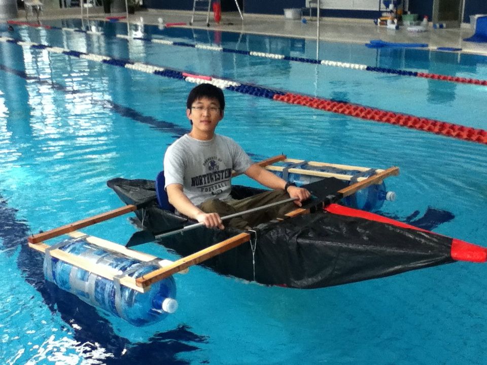 Duct Tape and Tarp Kayak