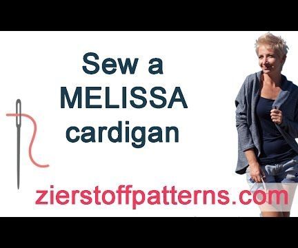 Sew a MELISSA Cardigan - Designed by Zierstoff