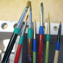 Save Your Paint Brushes - Sugru Brush Hack