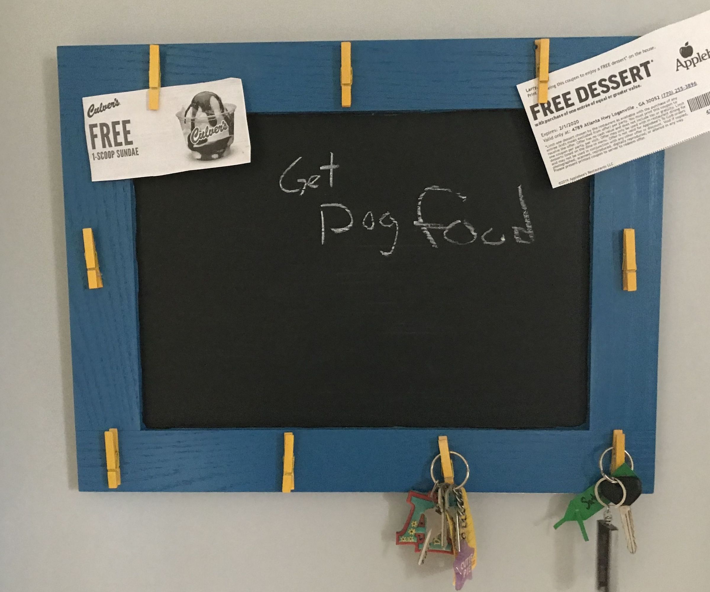 Easy DIY Message Board