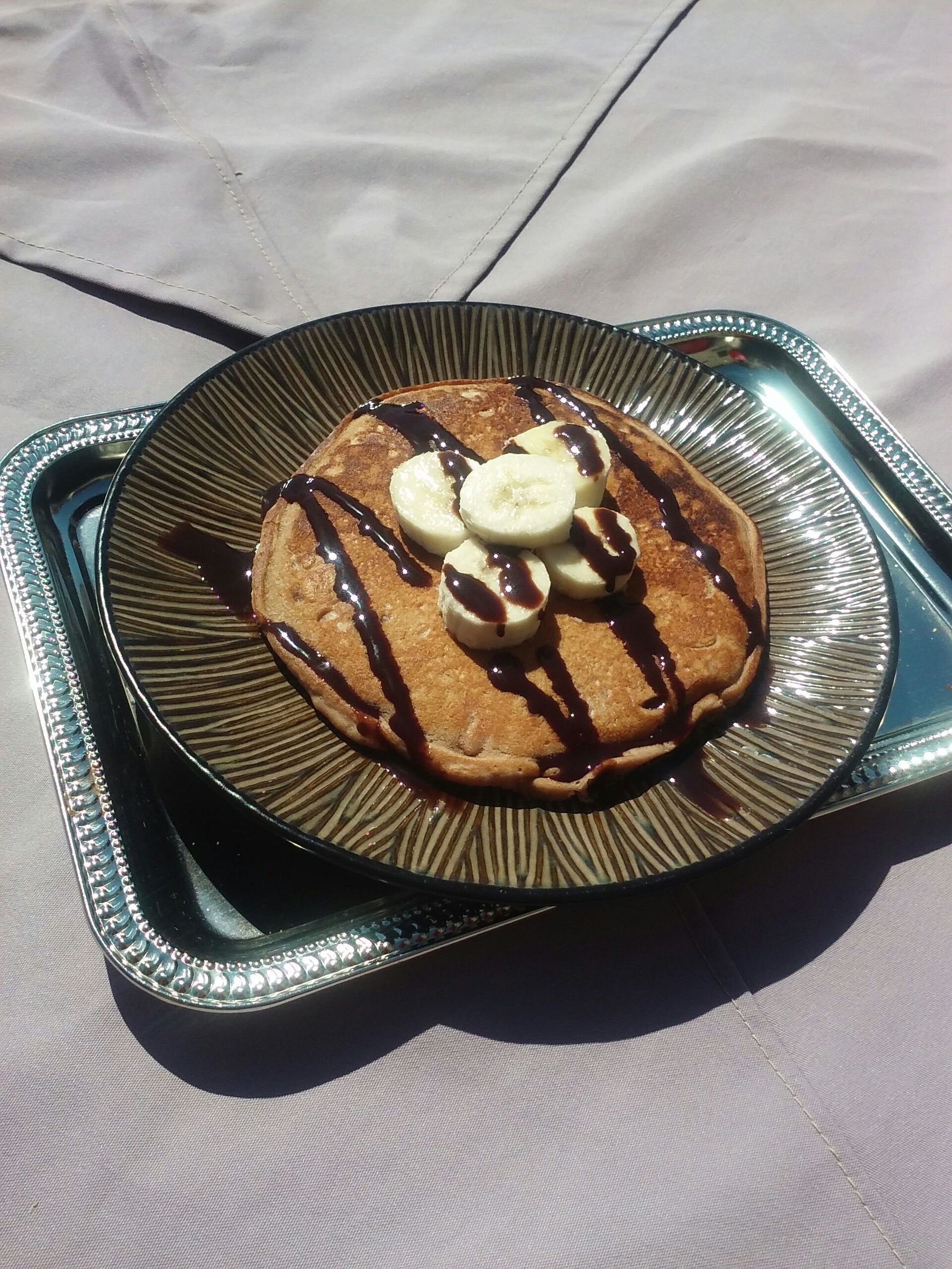 Yummy Chocolate Pancakes