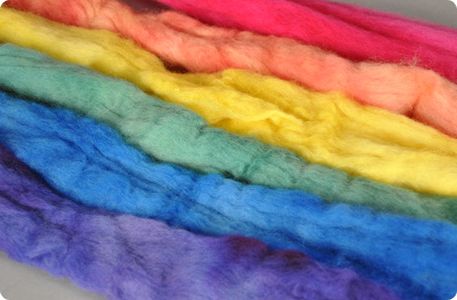 Roving Rainbow - Dyeing Fleece With Acid Dyes : 8 Steps - Instructables