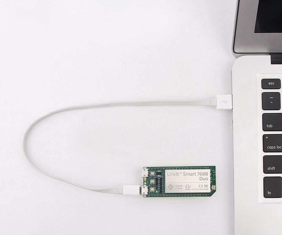 Connecting LinkIt Smart 7688 Duo to Cayenne