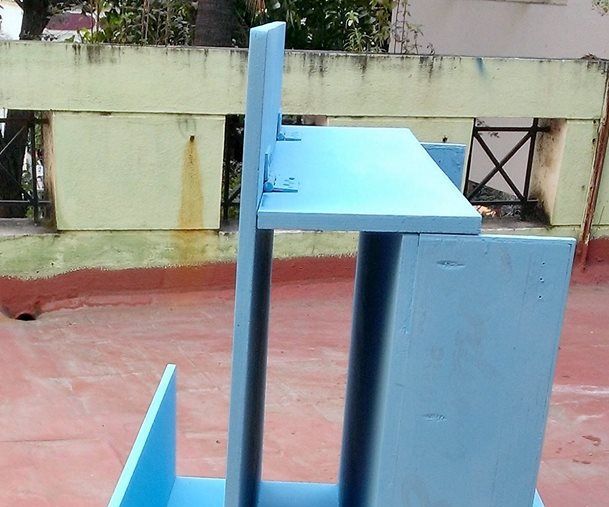 MOBILE LUMBER CART & WORK STATION