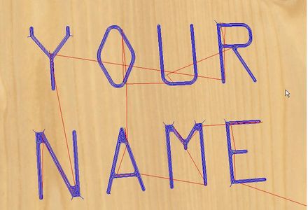 Define the Name Toolpath