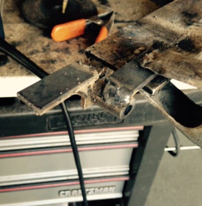 Weld the Leaves on the Underside