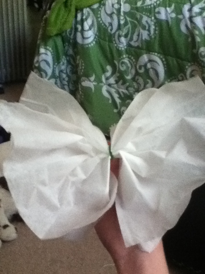 Decorative Tissue Paper Bows 