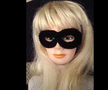 Easiest Crochet Superhero Mask