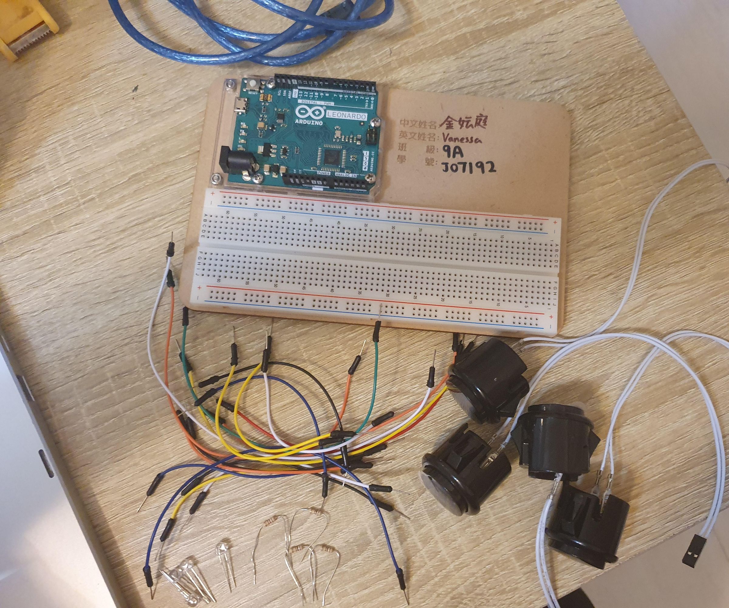 Arduino 1-hand Reaction Training Machine