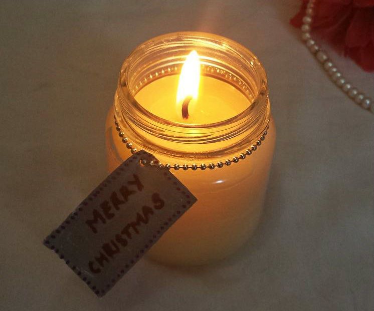 Scented Mason Jar Candle