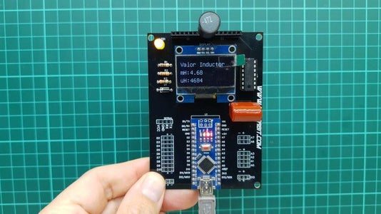 Coil or Inductor Meter With Arduino and OLED Display