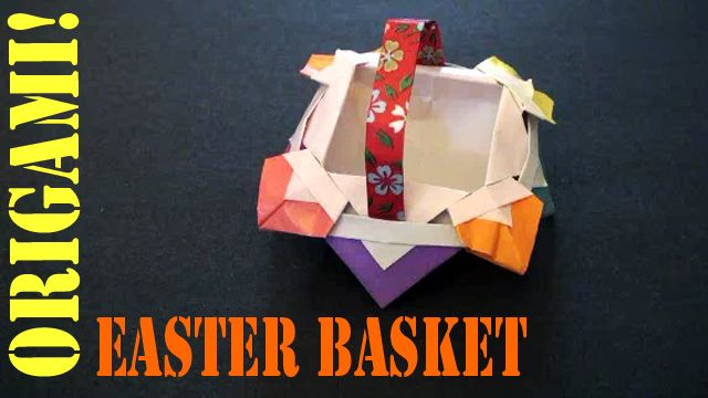 How to Make an Origami Easter Basket!
