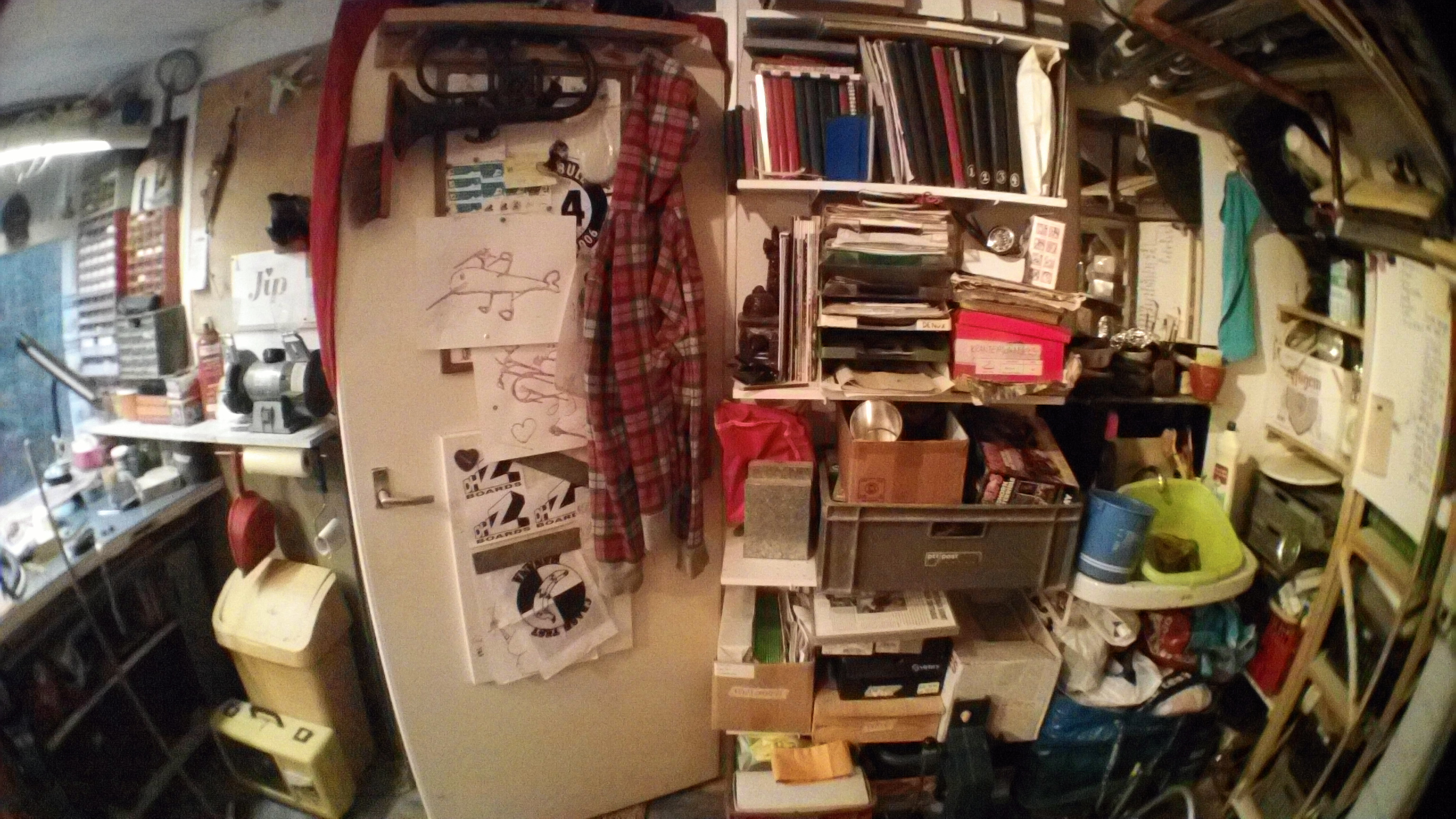 My Brimming Attic Workspace