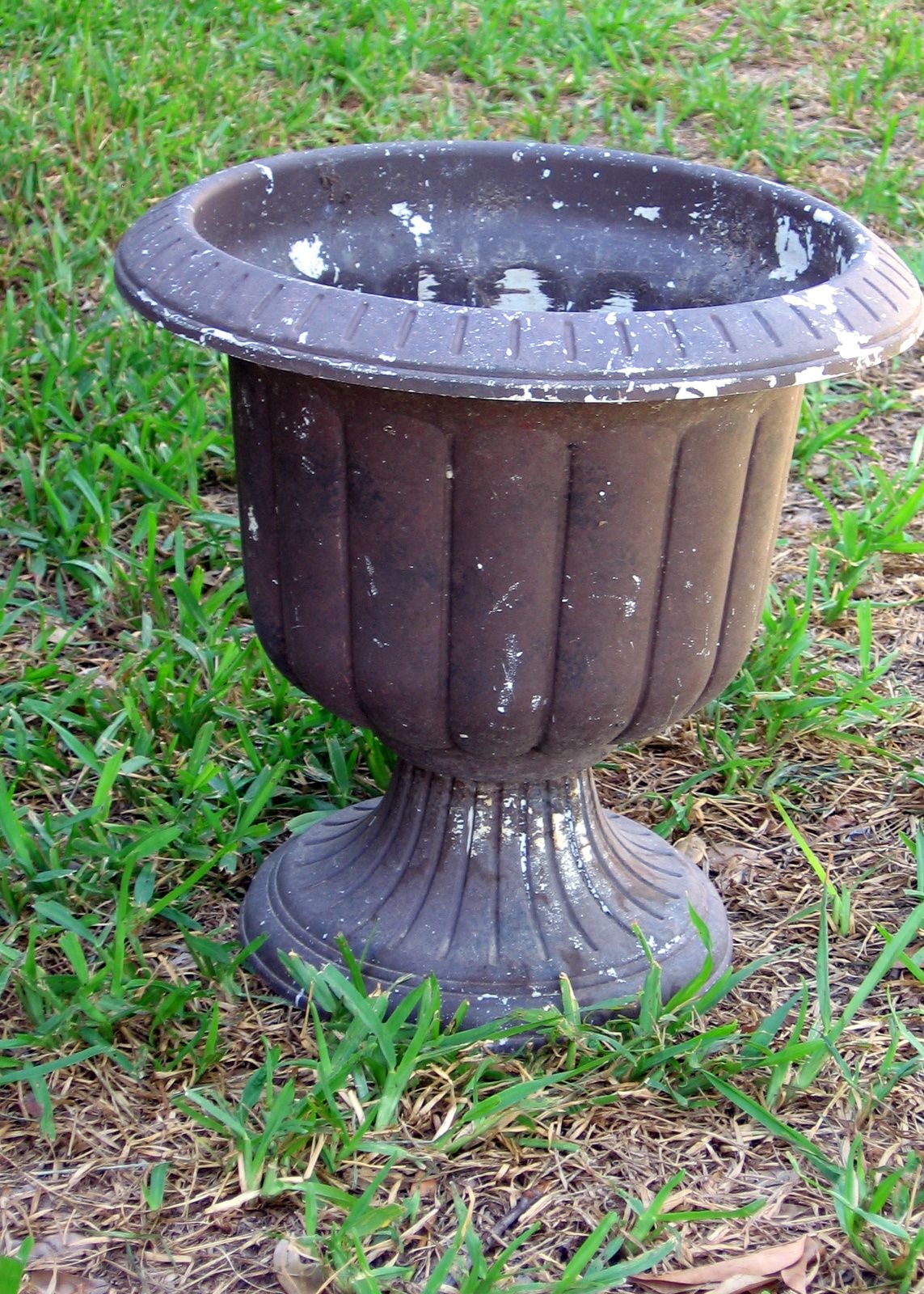 Faux Metal Planters 3 Steps Instructables