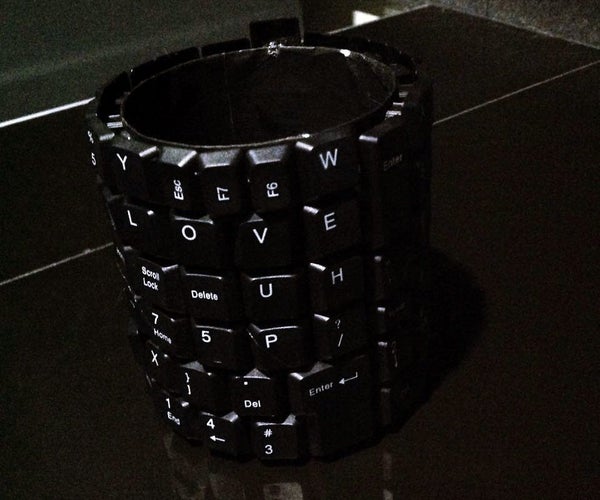 Keyboard Pencil Holder